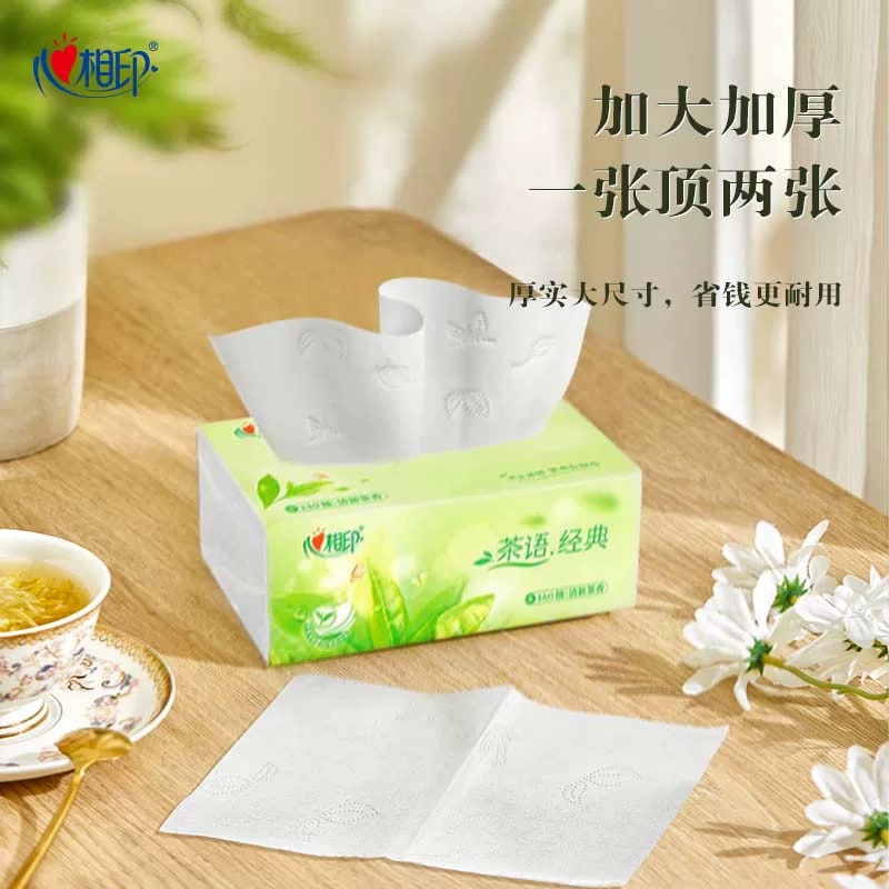 Tea-Scented Soft Facial Tissues - 24 Pack Carton photo 4