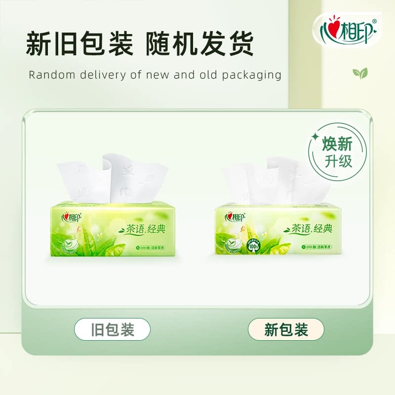 Tea-Scented Soft Facial Tissues - 24 Pack Carton photo 3
