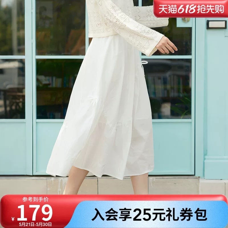 Women's Panelled Umbrella Midi Skirt photo 6