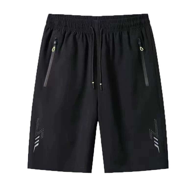Men's Stretch Drawstring Knee-Length Shorts photo 6