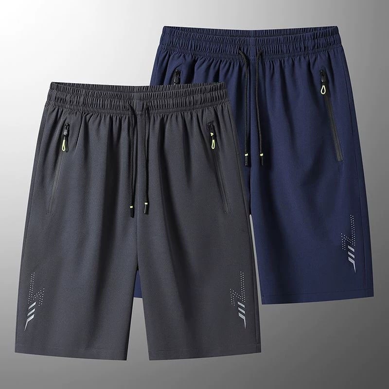 Men's Stretch Drawstring Knee-Length Shorts photo 4