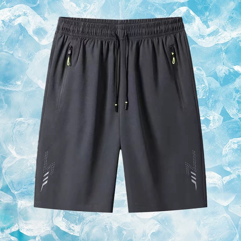 Men's Stretch Drawstring Knee-Length Shorts photo 2