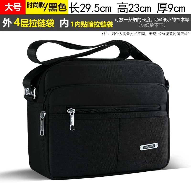 Oxford Cloth Water Repellent Shoulder Bag photo 3