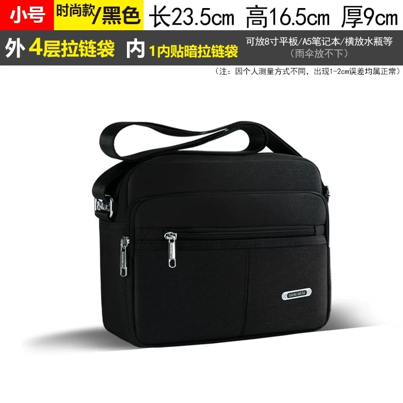 Oxford Cloth Water Repellent Shoulder Bag