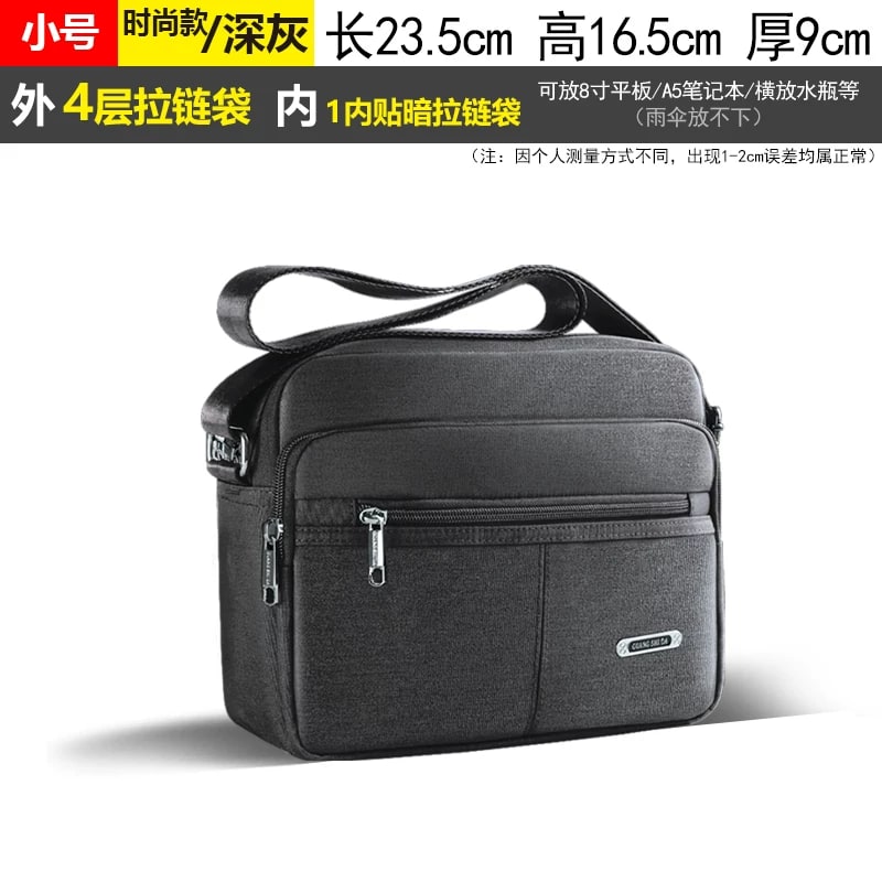 Oxford Cloth Water Repellent Shoulder Bag photo 6