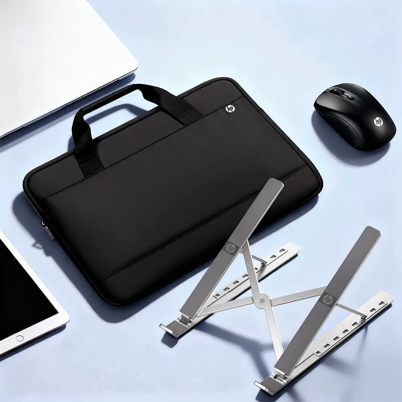 HP Folding Aluminium Laptop Stand with Silicone Pads — Electronics on G+ Market