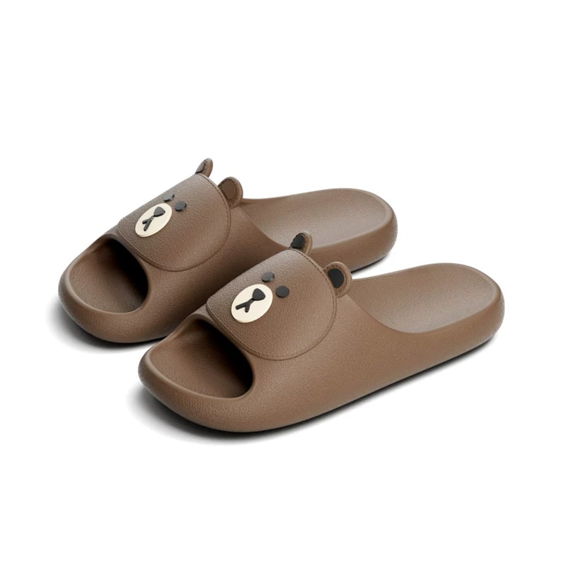 Cartoon Bear Cloud Slides, Unisex — Fashion on G+ Market