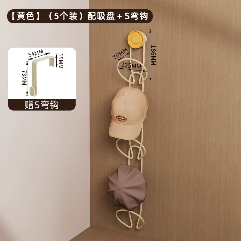 No-Drill Hat and Bag Hooks for Doors — Home & Furniture on G+ Market