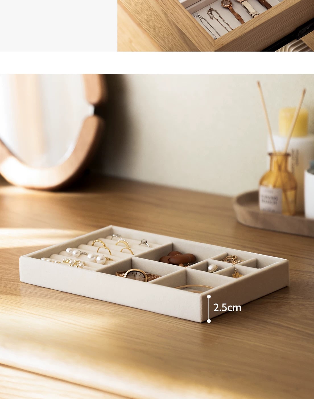 Velvet Jewellery Organiser Trays — Home & Furniture on G+ Market