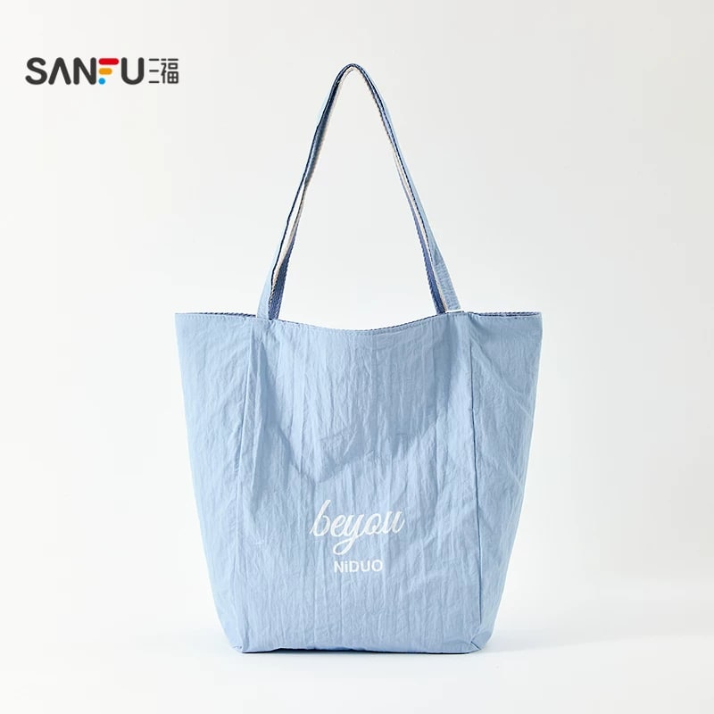 Sanfu Lightweight Nylon Shoulder Tote photo 3