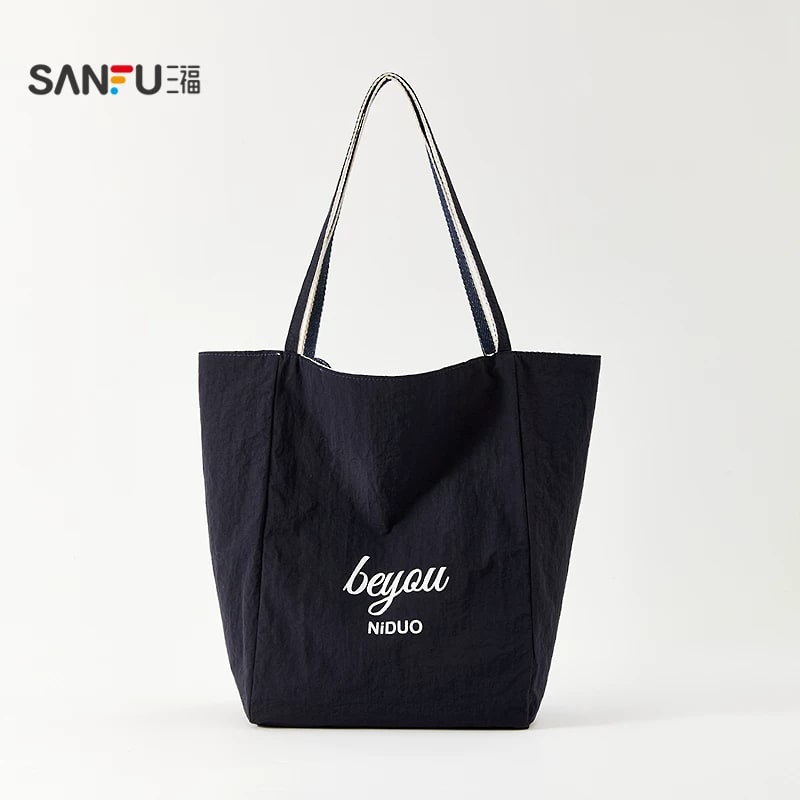 Sanfu Lightweight Nylon Shoulder Tote — Fashion on G+ Market