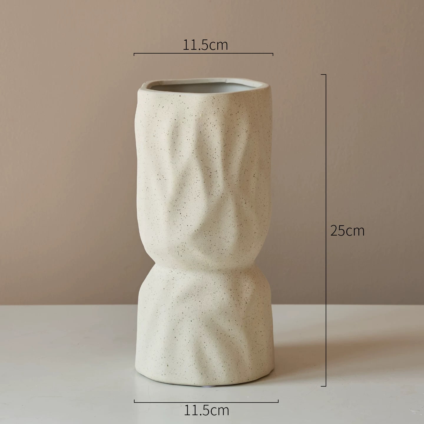 Nordic Bisque Ceramic Vase photo 3