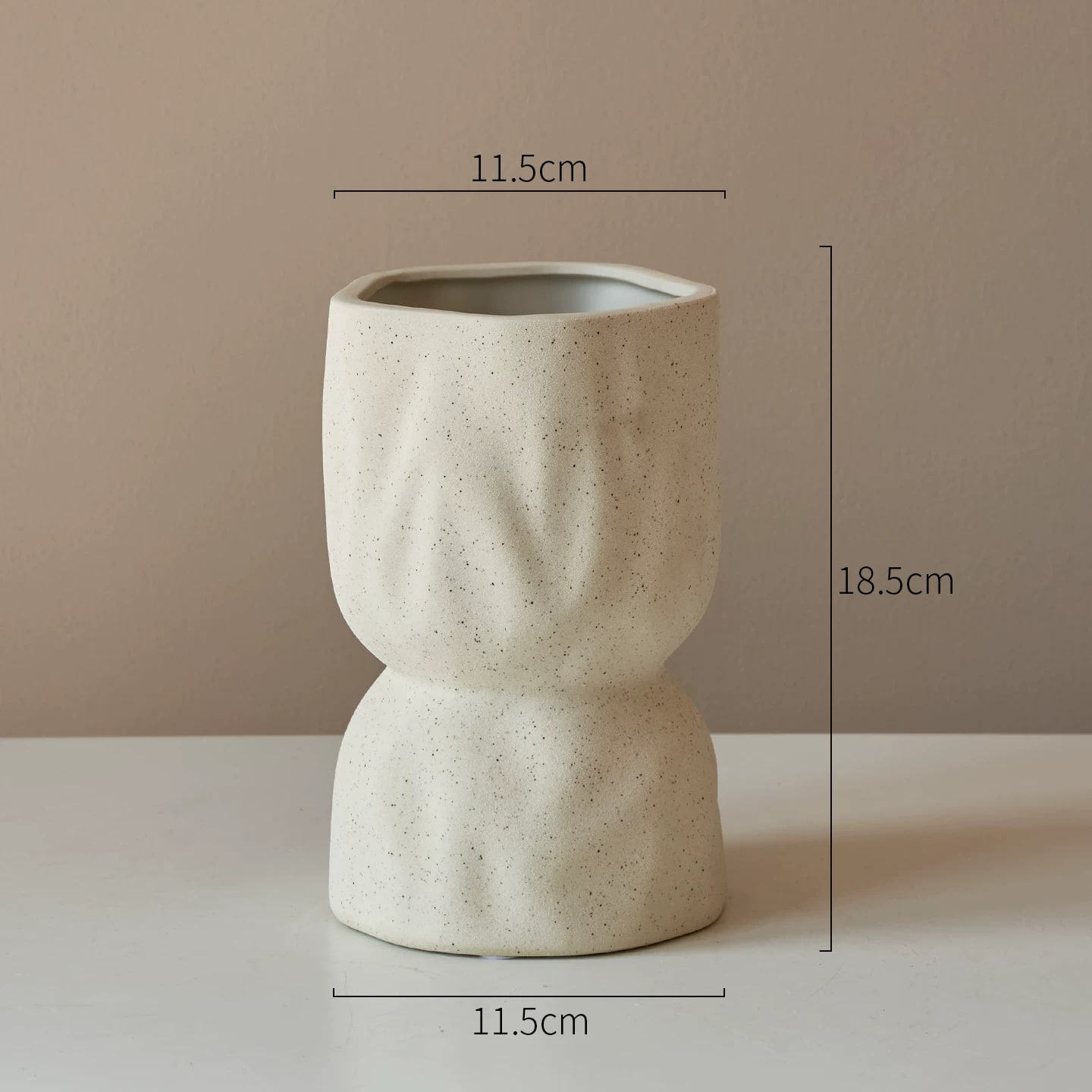 Nordic Bisque Ceramic Vase photo 2