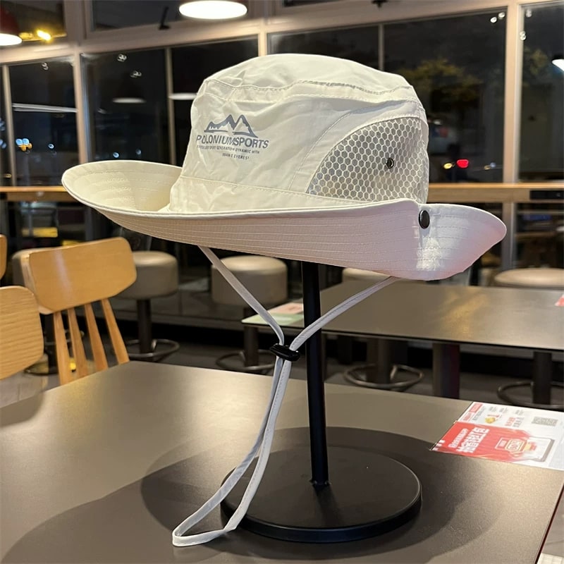 Quick-Dry Wide-Brim Outdoor Bucket Hat photo 3