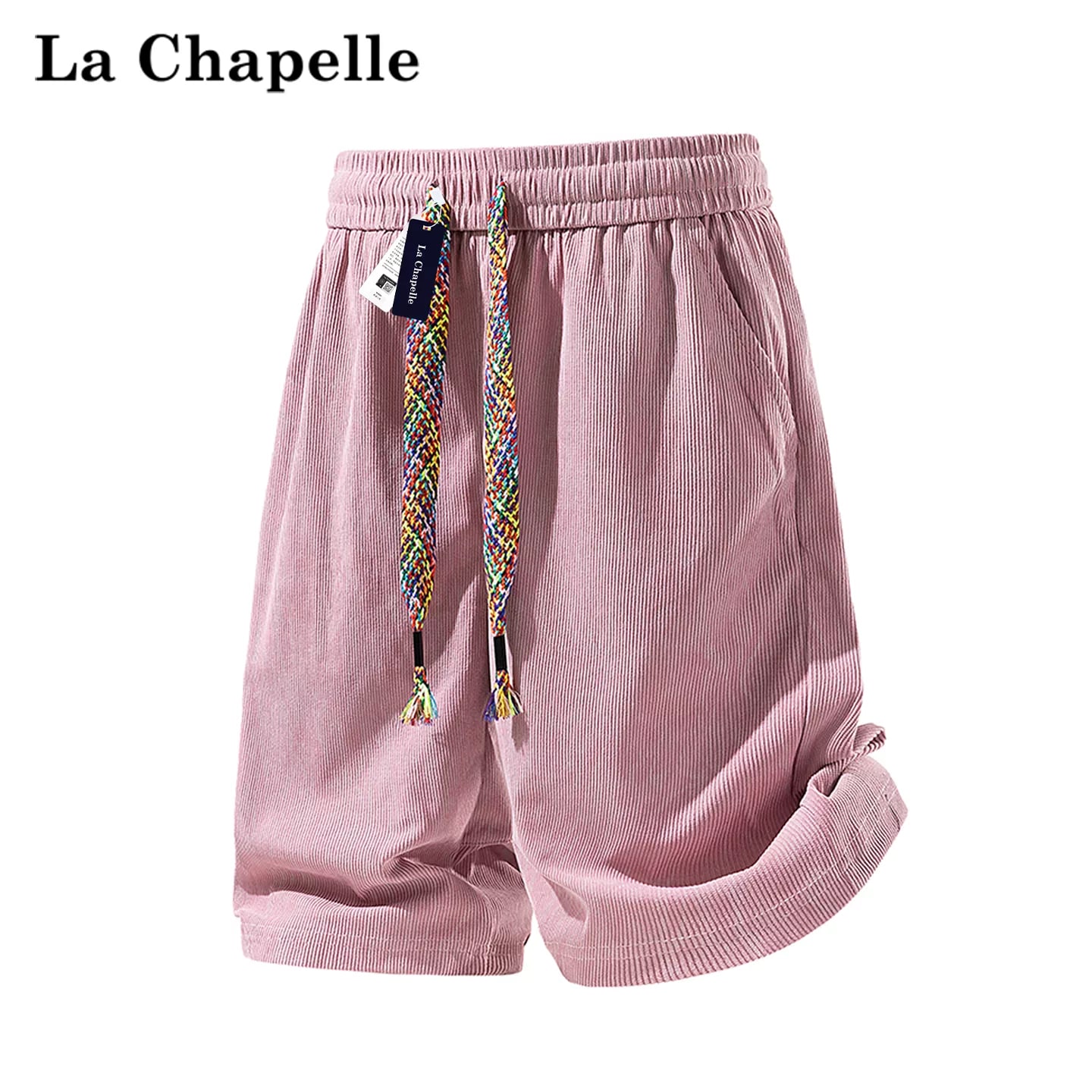 La Chapelle Loose-Fit Corduroy Knee Shorts photo 4
