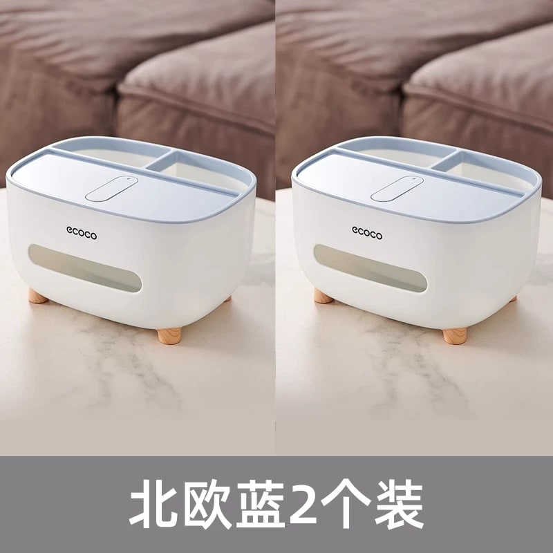 ecoco Tissue Box with Remote and Phone Holder photo 6