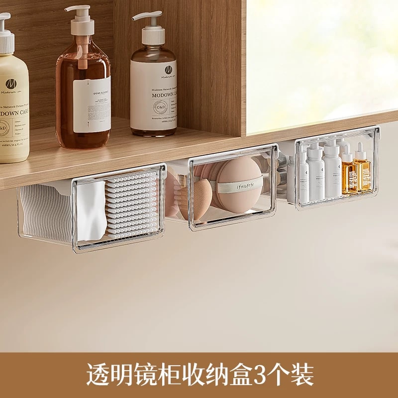 Clear Under-Shelf Pull-Out Drawer, Self-Adhesive photo 3