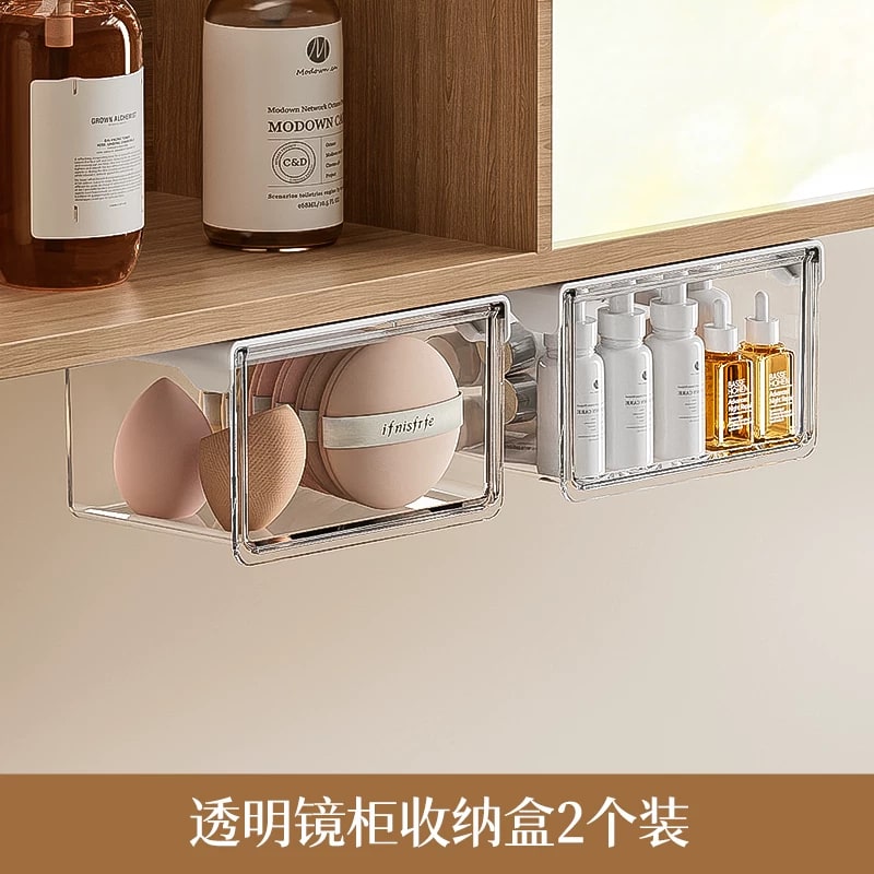 Clear Under-Shelf Pull-Out Drawer, Self-Adhesive photo 2
