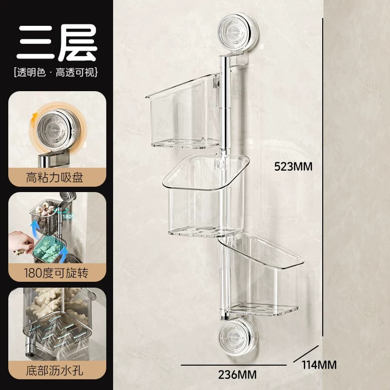 Suction-Mounted Kitchen Rack for Garlic and Ginger — Home & Furniture on G+ Market