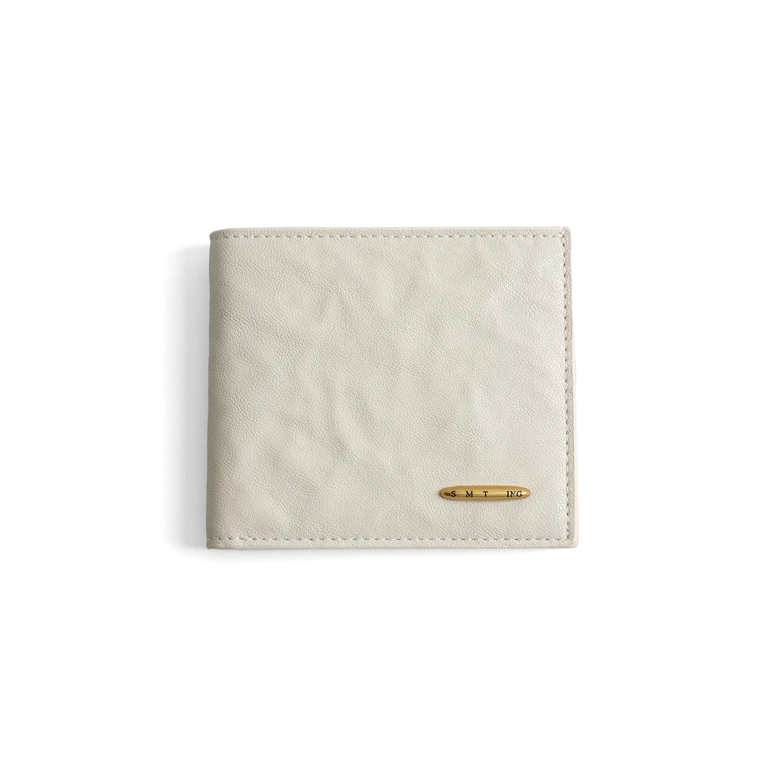 Crinkled Leather Bifold Wallet photo 2