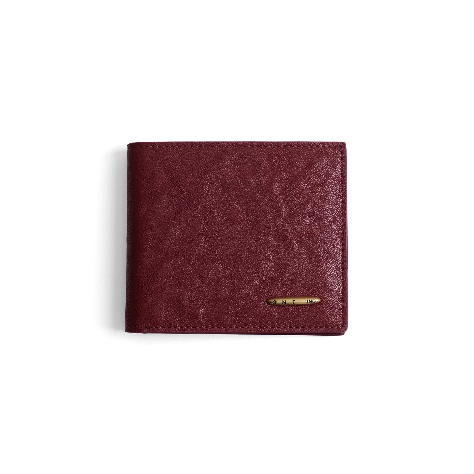 Crinkled Leather Bifold Wallet photo 6