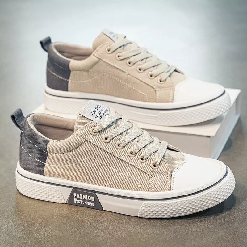 MarrKanon Thick-Sole Low-Top Canvas Skate Shoes — Fashion on G+ Market