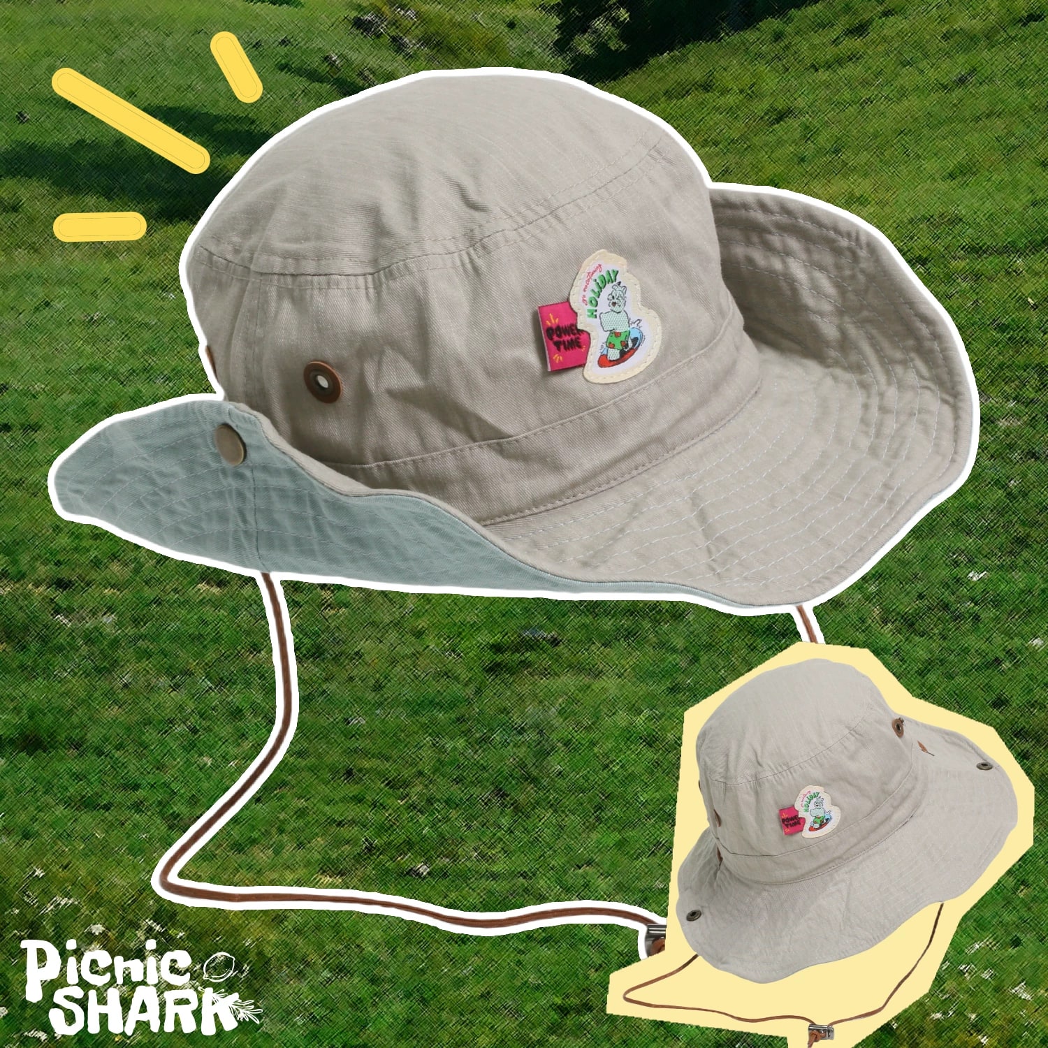 Cotton-Linen Wide-Brim Bucket Hat photo 4