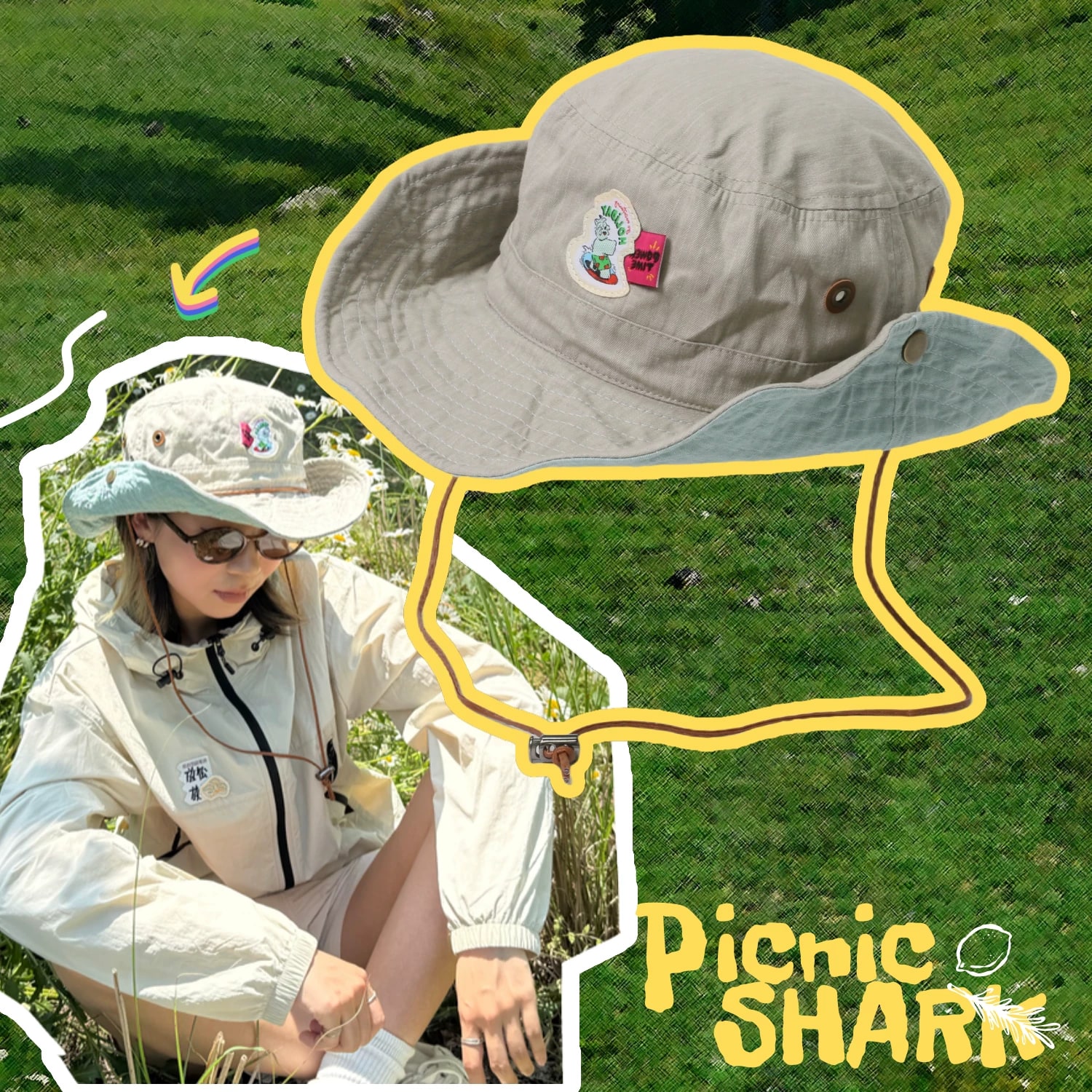 Cotton-Linen Wide-Brim Bucket Hat — Fashion on G+ Market