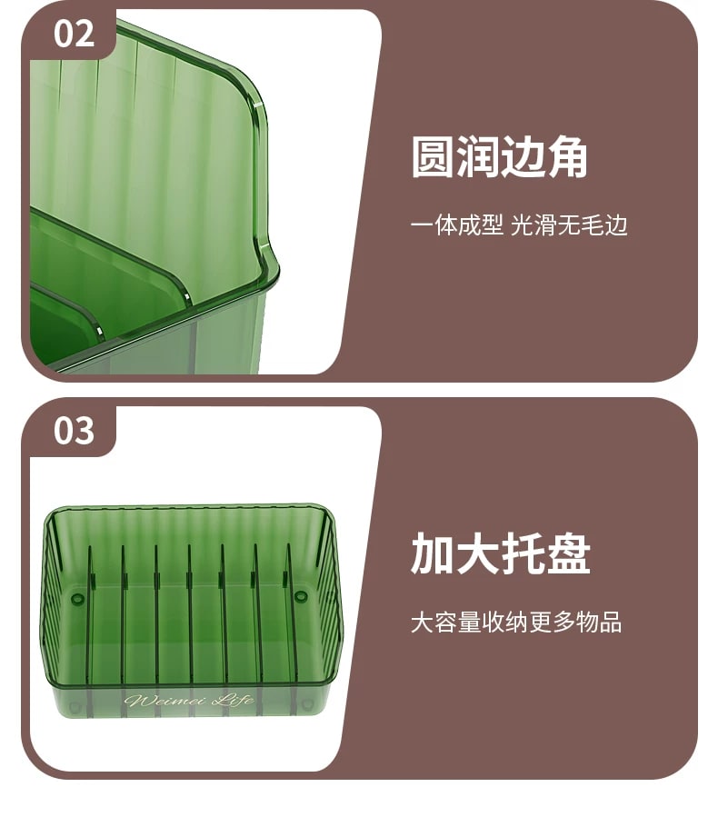 Seasoning Packet Organiser Box with Adjustable Dividers photo 6