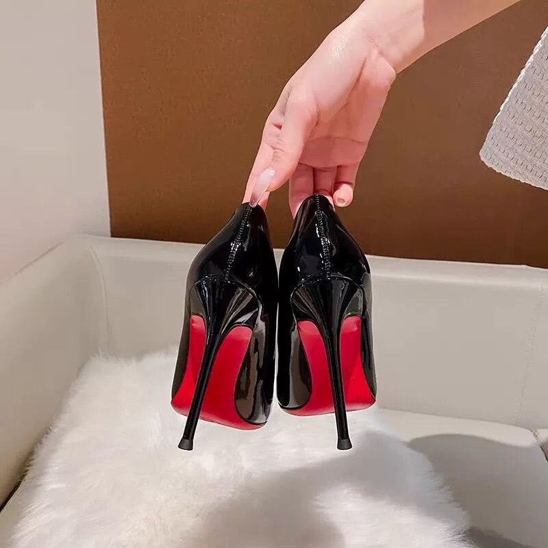 Red Bottom High Heels for Women - Pointed Toe Stiletto Pumps — Fashion on G+ Market