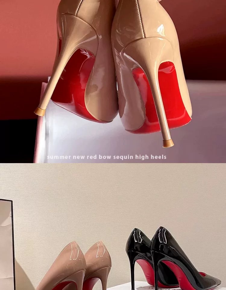 Red Bottom High Heels for Women - Pointed Toe Stiletto Pumps photo 2