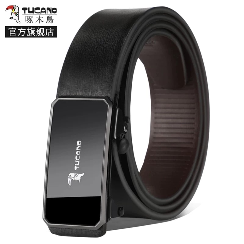 TUCANO Leather Ratchet Belt for Men photo 3