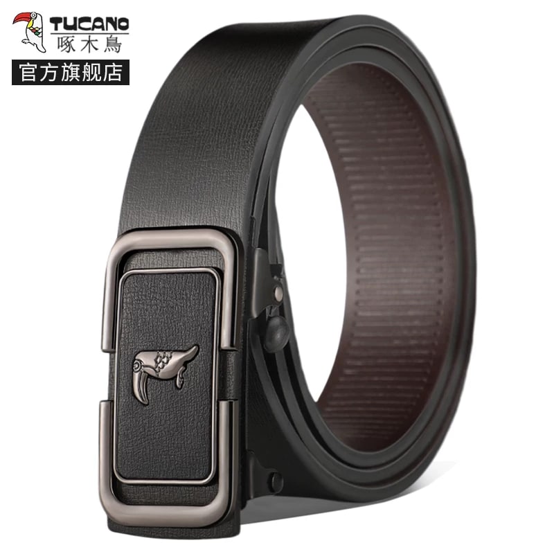 TUCANO Leather Ratchet Belt for Men photo 4