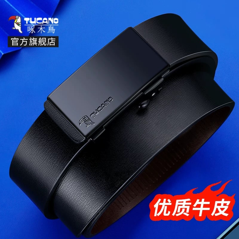 TUCANO Leather Ratchet Belt for Men photo 2
