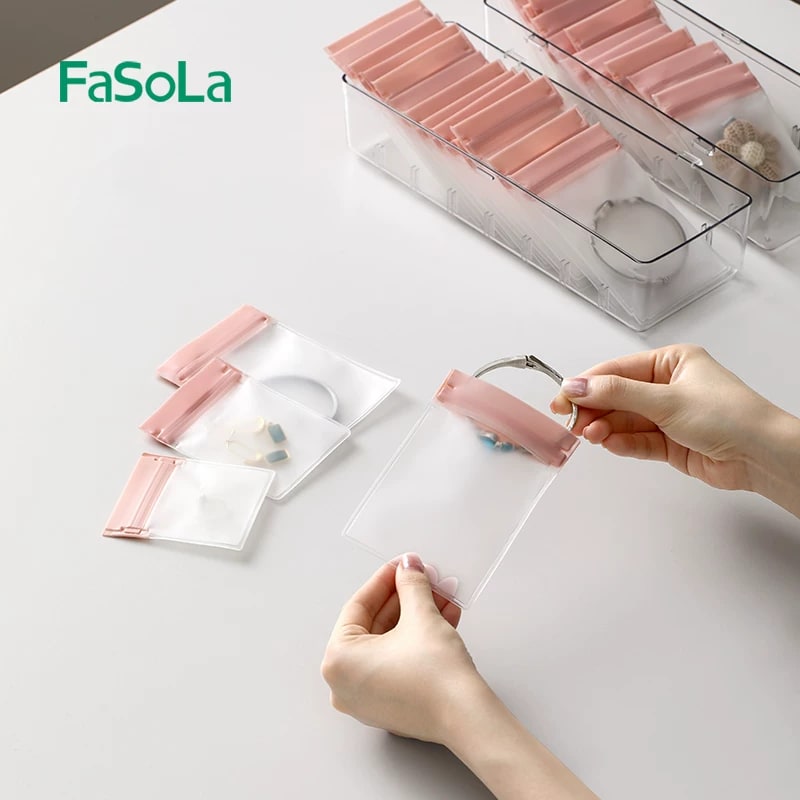 Anti-Tarnish Jewellery Storage Seal Bags - Clear photo 2