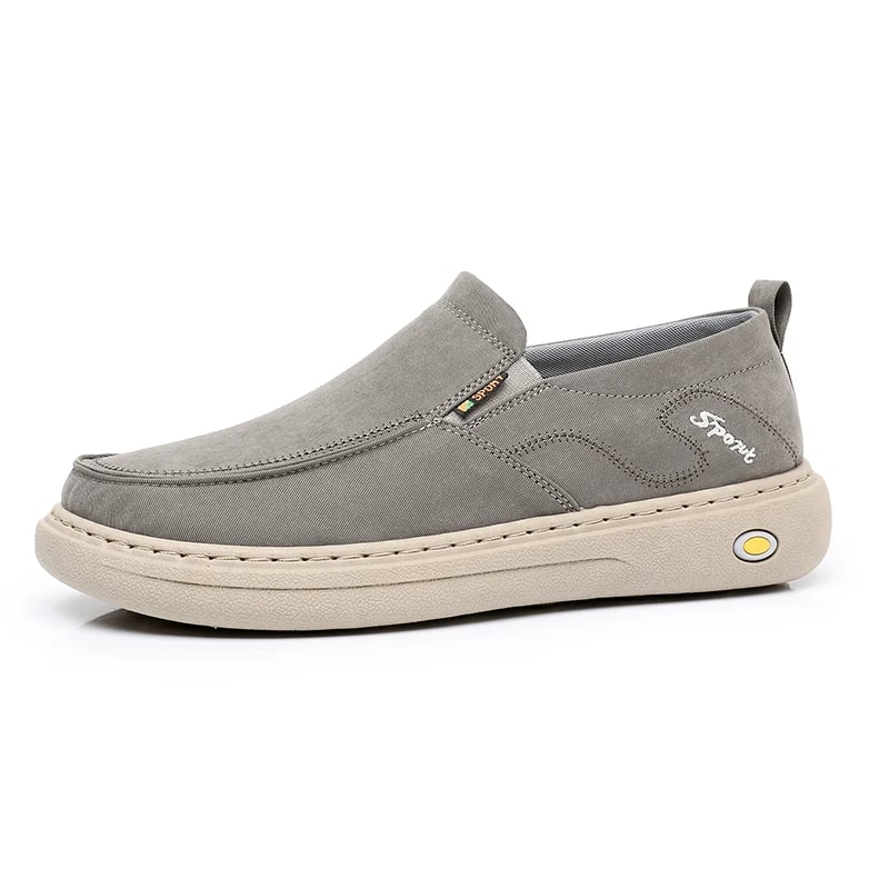 Men's Slip-On Canvas Loafers, Soft Sole photo 6