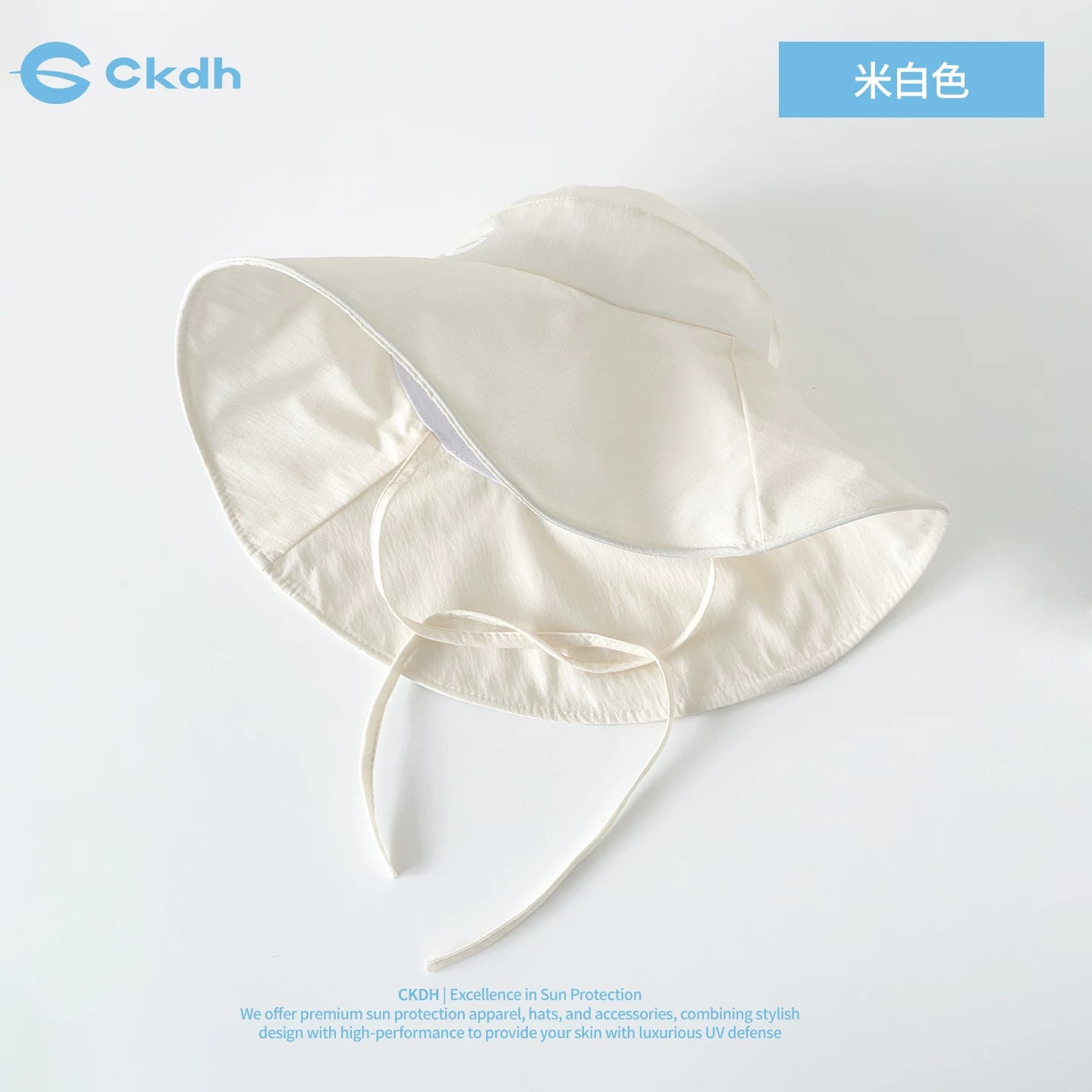 CKDH Wide Brim Sun Bucket Hat photo 4