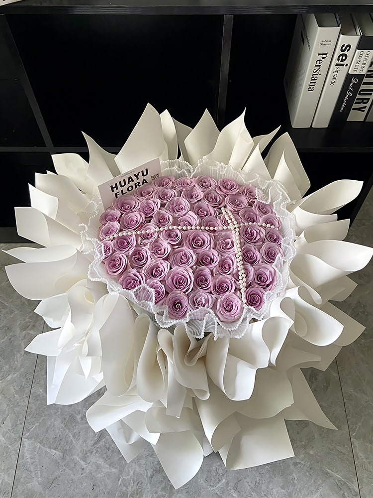 Pearlescent Wrapping Paper for Flower Bouquets photo 4