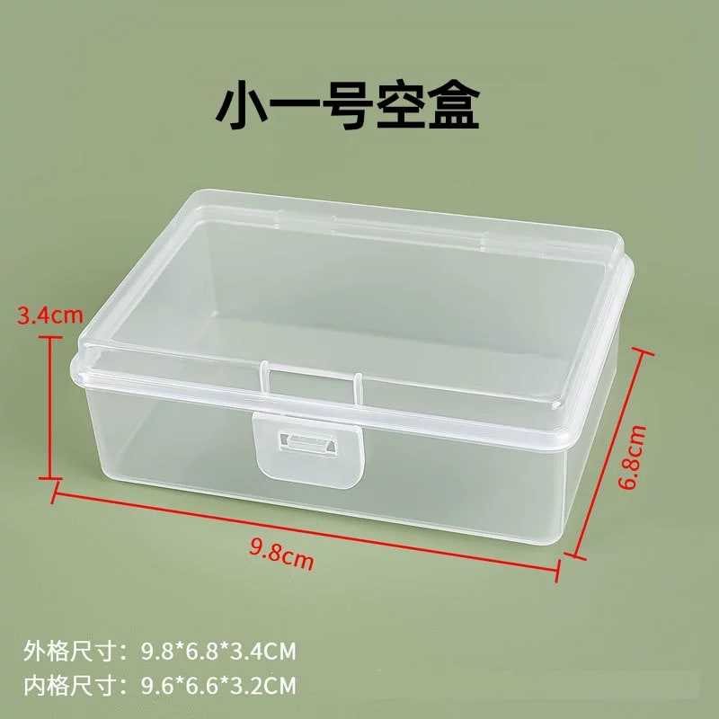 Clear Rectangular Plastic Storage Box with Lid — All products on G+ Market