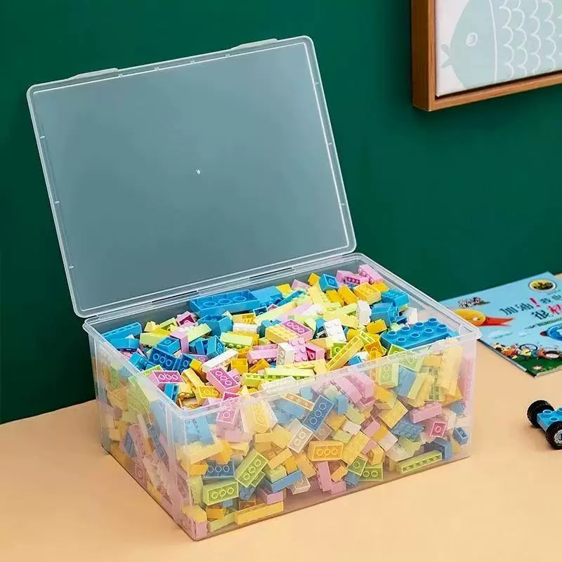Clear Rectangular Plastic Storage Box with Lid — All products on G+ Market