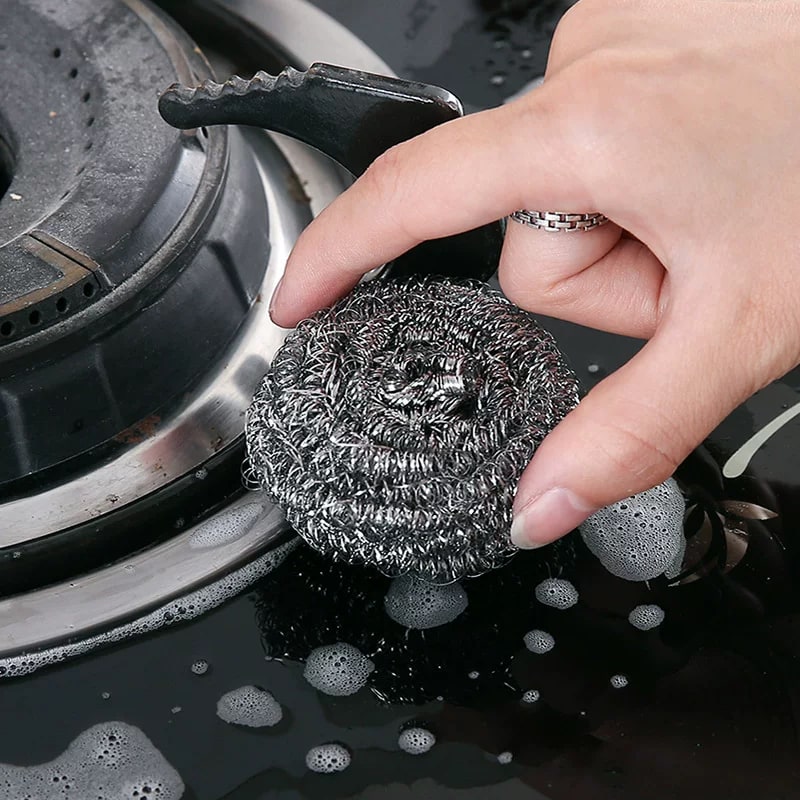 Steel Wool Scrubbers - 6 Pack photo 4