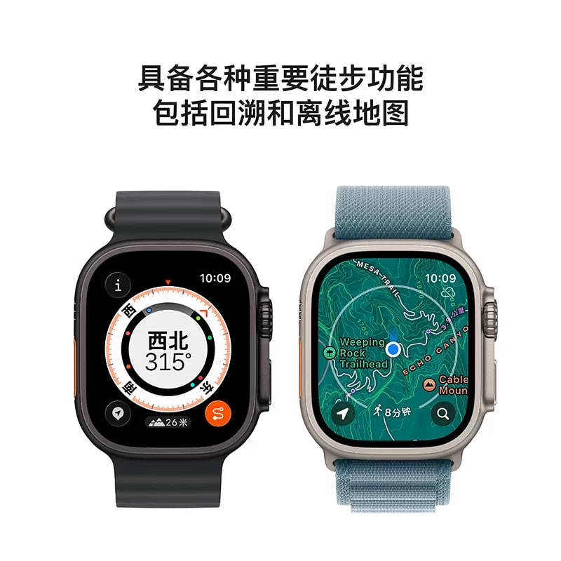 Apple Watch Ultra 3 Smartwatch — Titanium photo 4