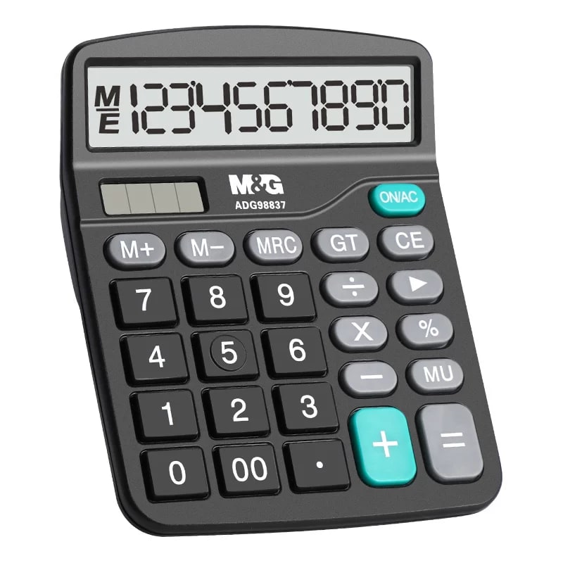 M&G Solar Desktop Calculator - 12-Digit — All products on G+ Market