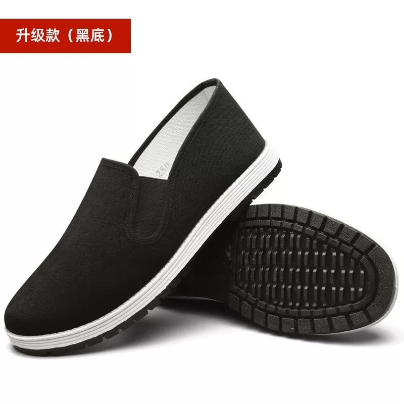 Traditional Beijing Cloth Shoes for Men - Soft Sole photo 3