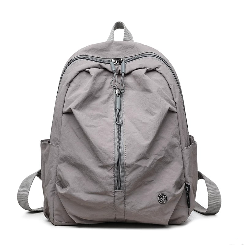 Lightweight Water-Resistant Nylon Travel Backpack photo 5