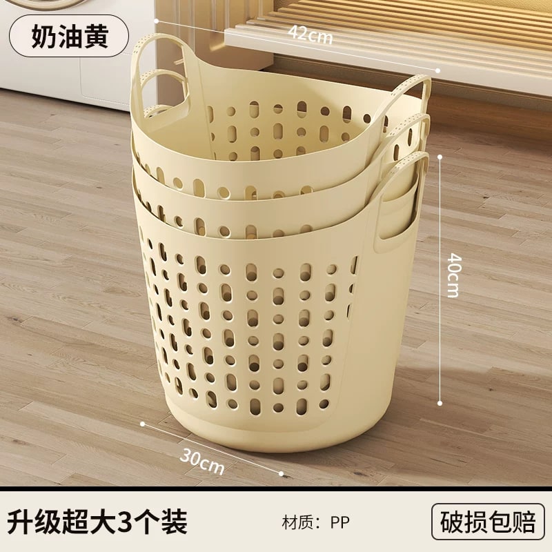 Perforated Laundry Hamper Basket photo 3