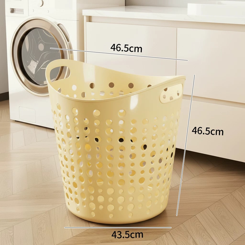 Perforated Laundry Hamper Basket photo 4