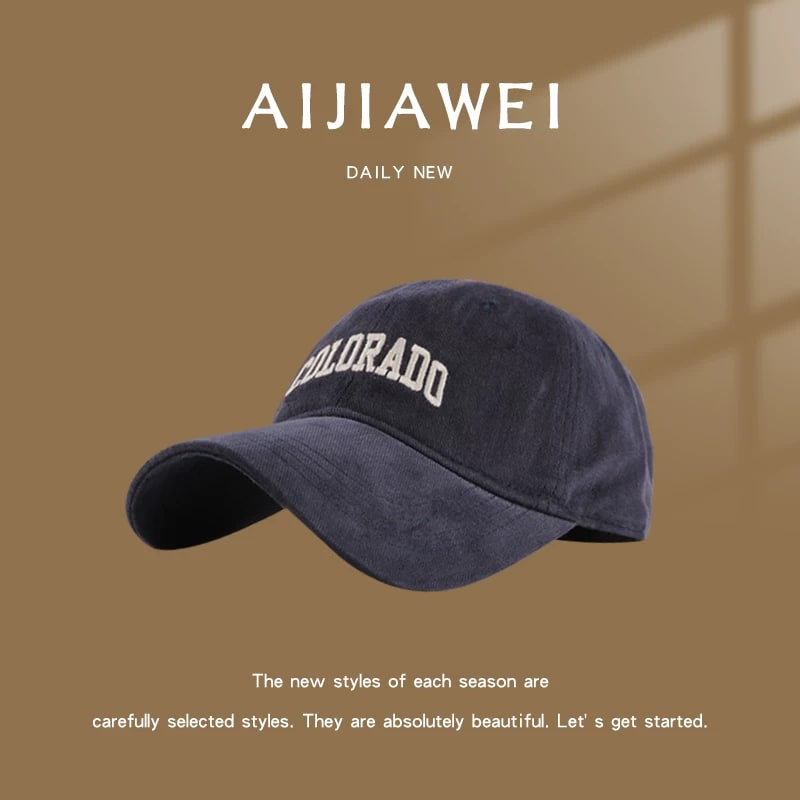 Wide-Brim Deep-Crown Baseball Cap — Fashion on G+ Market