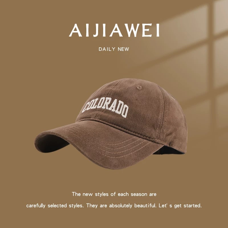 Wide-Brim Deep-Crown Baseball Cap photo 4