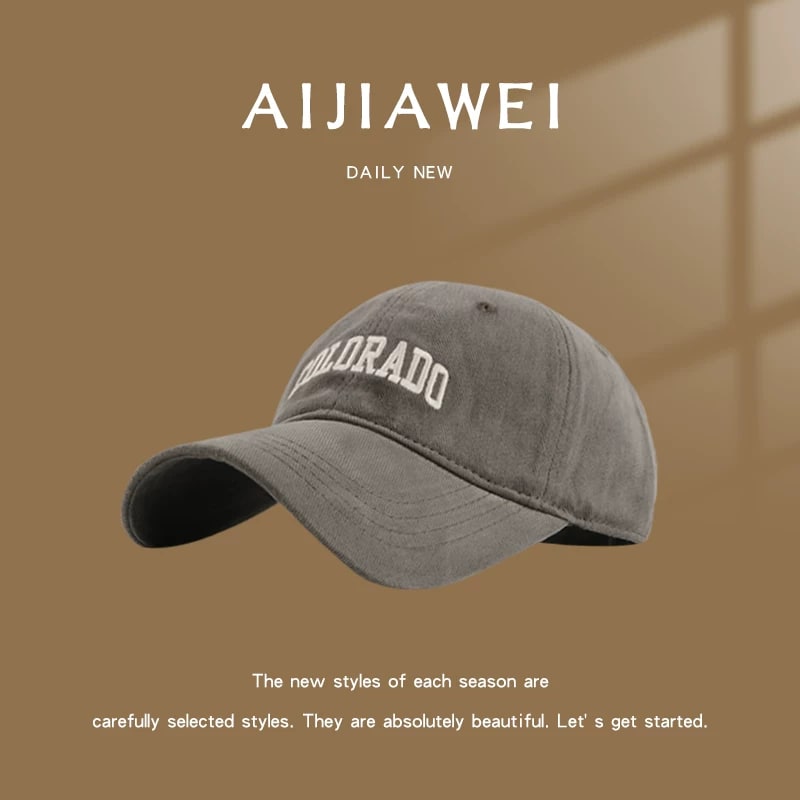 Wide-Brim Deep-Crown Baseball Cap photo 6